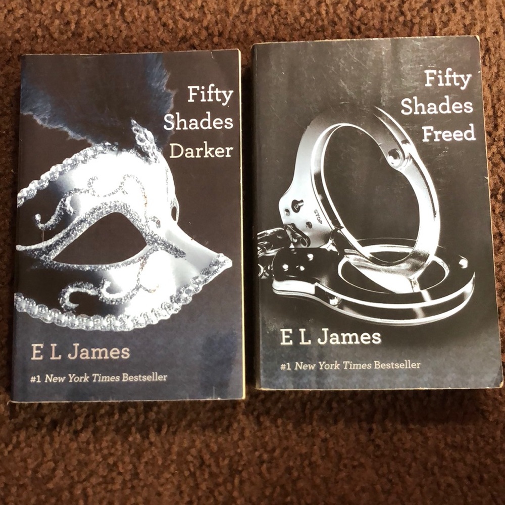 Fifty Shades of Grey Book 2 and 3.